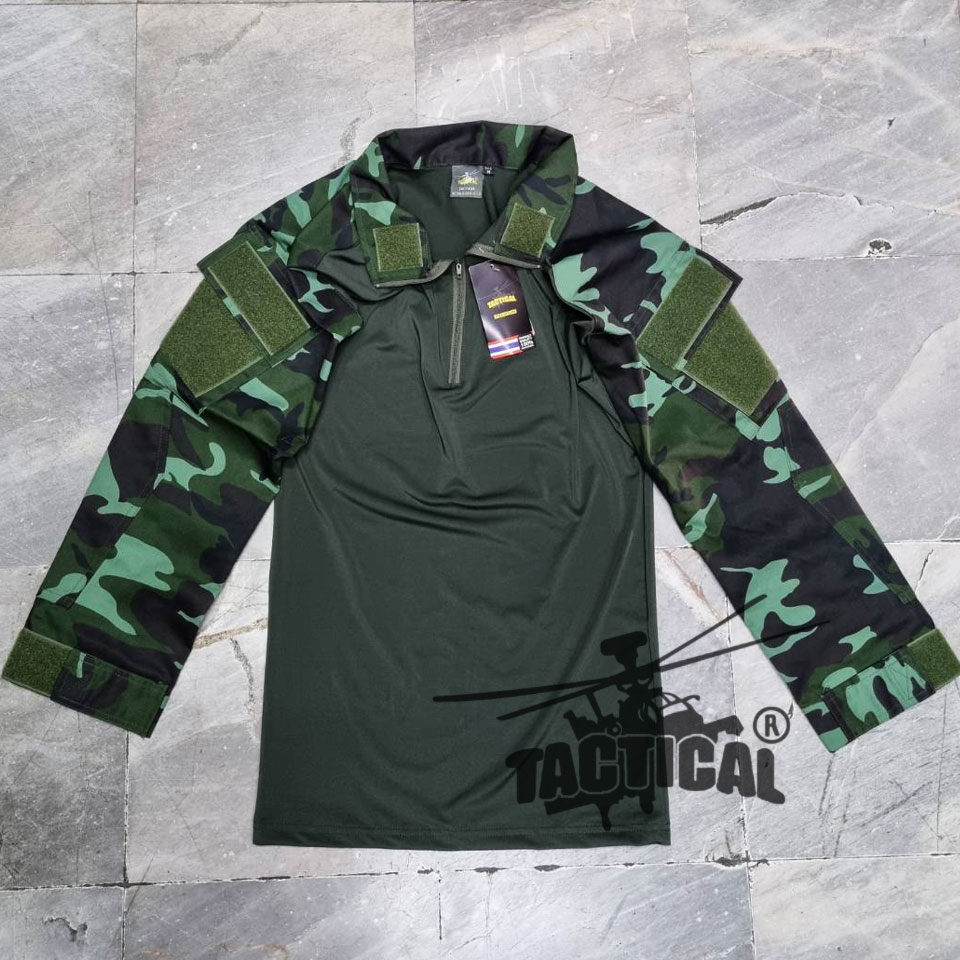 เสื้อ Combat Shirt พรางทบ.เก่า