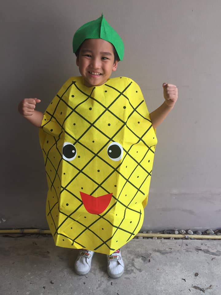 ชุดแฟนซีผักผลไม้สำหรับเด็ก