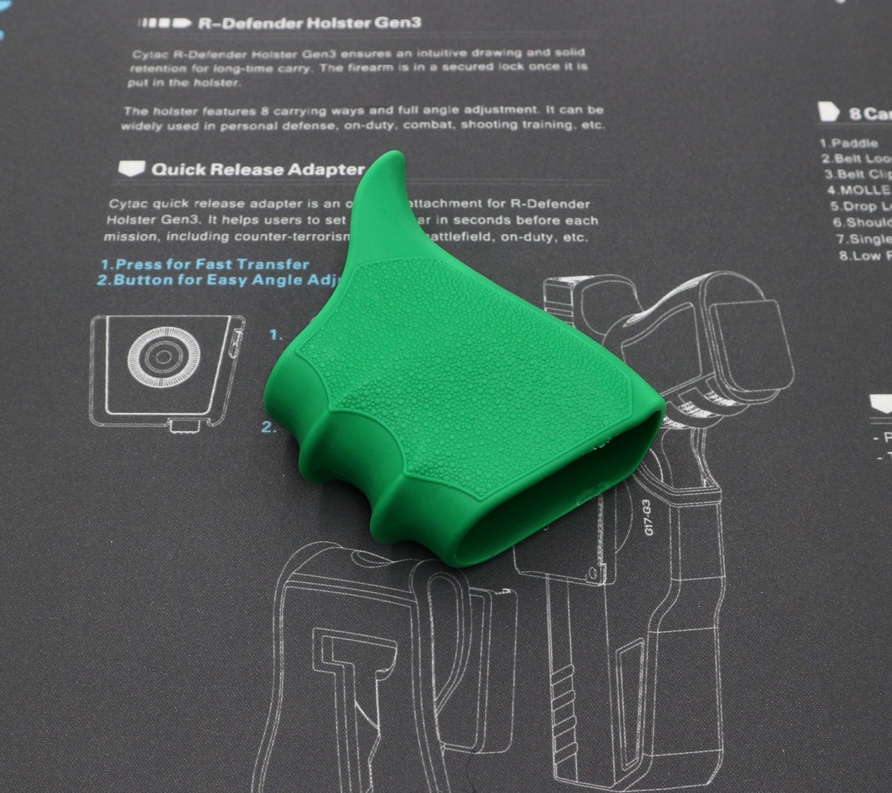 ยางหุ้มด้ามปืน H รุ่น Glock 19/17/43X