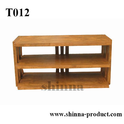 ชั้นวางเครื่องเสียงไม้แท้แบบญี่ปุ่น T012