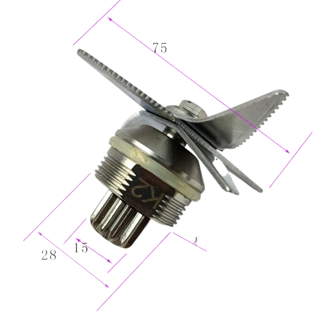 อะไหล่ ชุดใบมีด P เครื่องปั่นสมูทตี้ 2 ชั้น 6 แฉก รหัส 1153