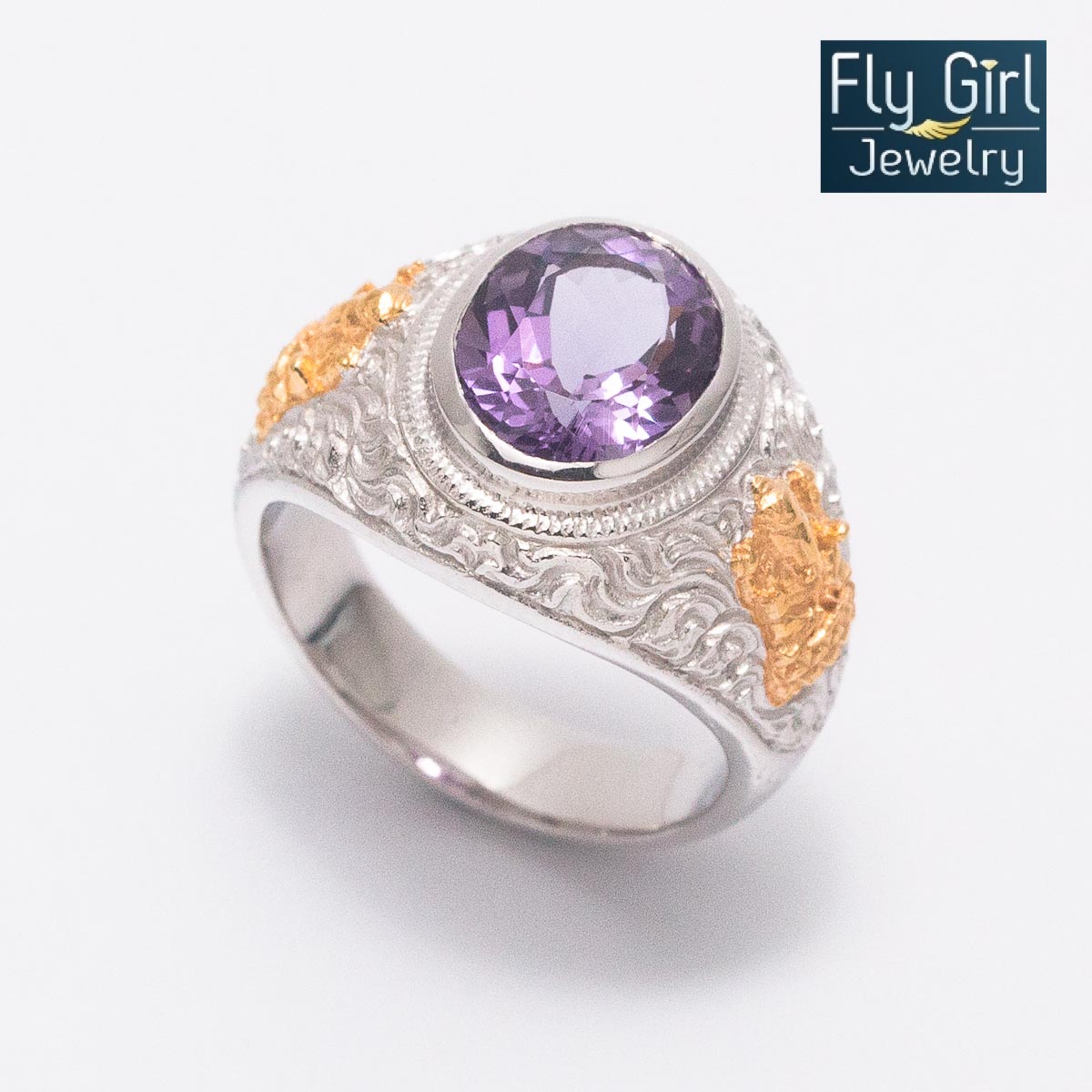 แหวนพระพิฒเนศ พลอยอเมทิสต์แท้(ราศีกุมภ์หรือคนเกิดวันเสาร์) เเทพแห่งความสำเร็จ เงินแท้รุ่นนี้ใส่ได้ทั้งหญิงและชาย