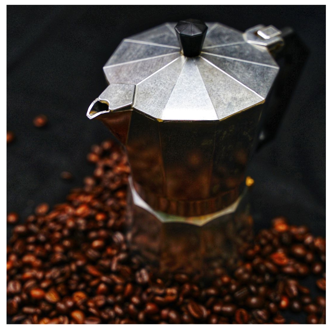 หม้อต้มกาแฟสดมอคค่าพอท (MOKA POT) อลูมิเนียม 9 ถ้วย 9 Cups Aluminium Moka pot รหัส 0157