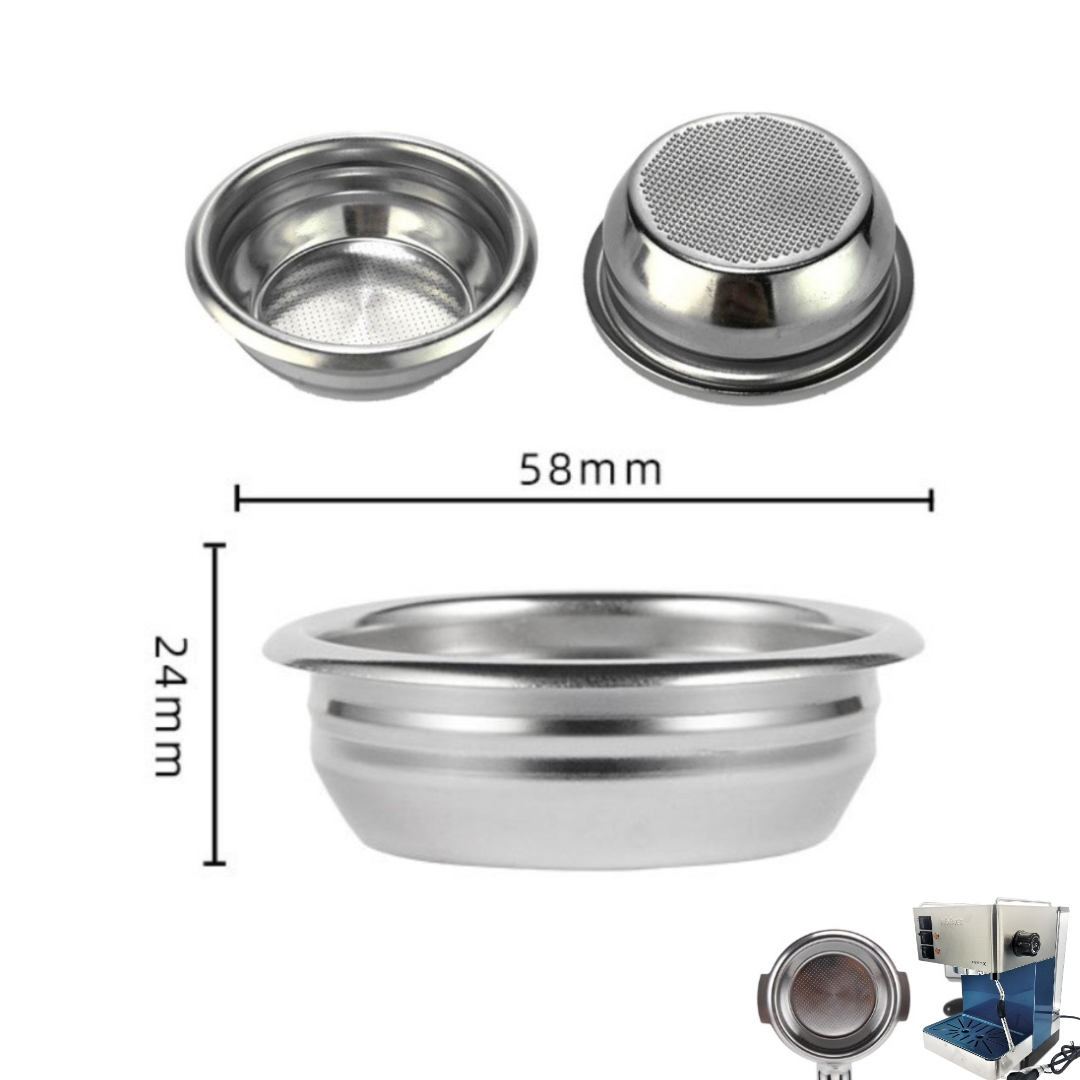 อะไหล่ถ้วยกรองกาแฟ 2 ช็อต Doubl Shot เครื่องชงกาแฟ มินิเมกซ์ รุ่น บาริสต้า เอกซ์ Minimex Barista X รหัส 1293