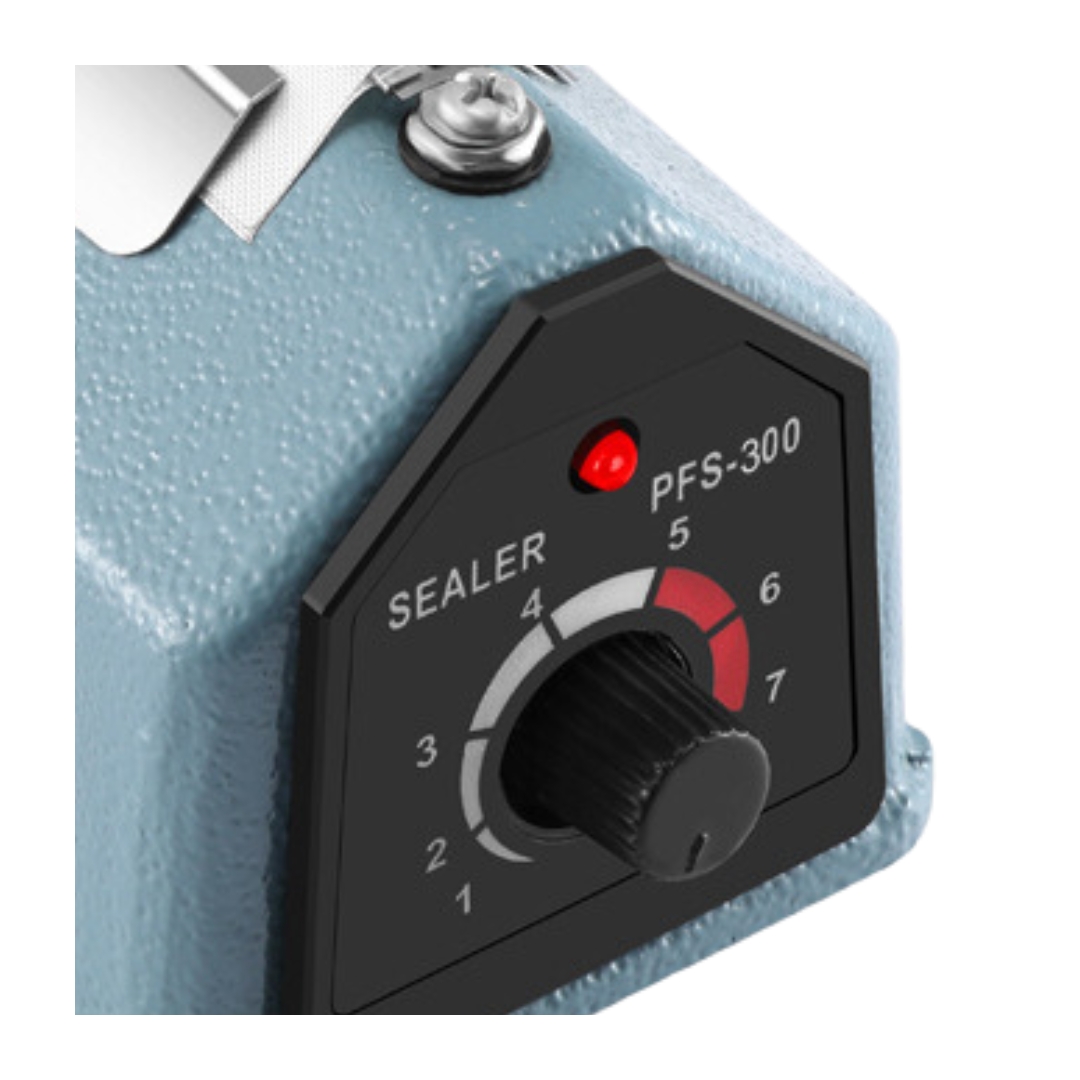 เครื่องซีลไฟฟ้าแบบมือกด Bag Sealer ขนาด 12 นิ้ว PFS300 หรือ 30 มิล ทำจากเหล็ก สำหรับซีลถุงพลาสติก PPและ PE รหัส 1608-113