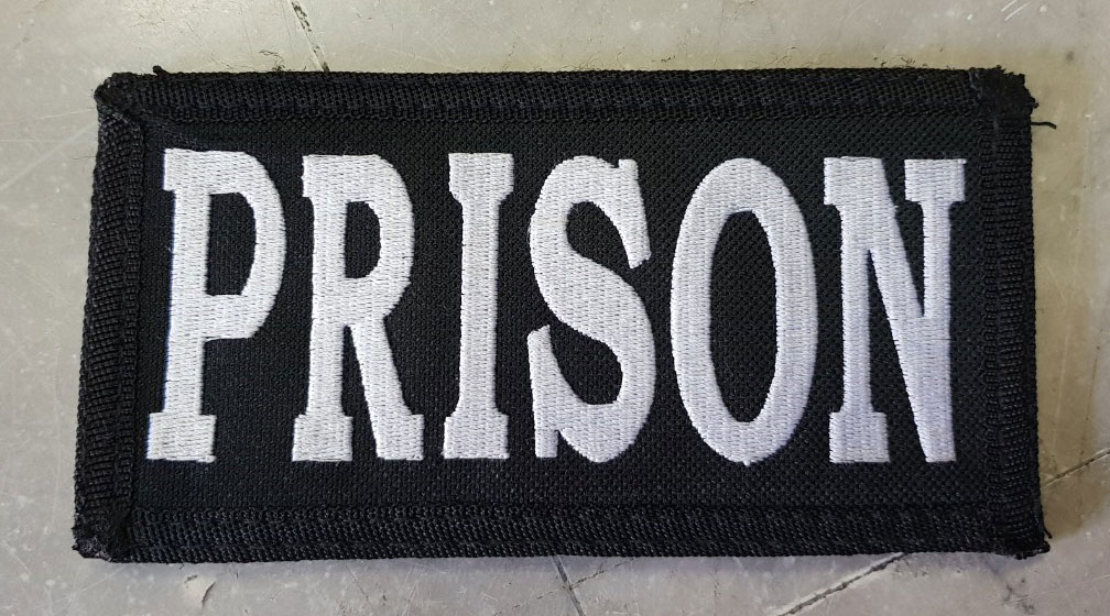 ป้ายปัก L ขนาด 16.5x8 CM. ตีนตุ๊กแก