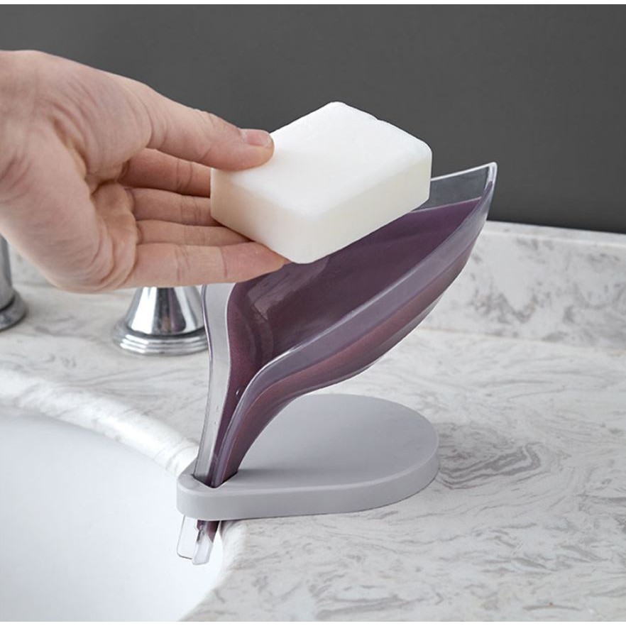 Akachan ที่วางสบู่รูปใบไม้ (ราคาต่อ 1 ชิ้น)