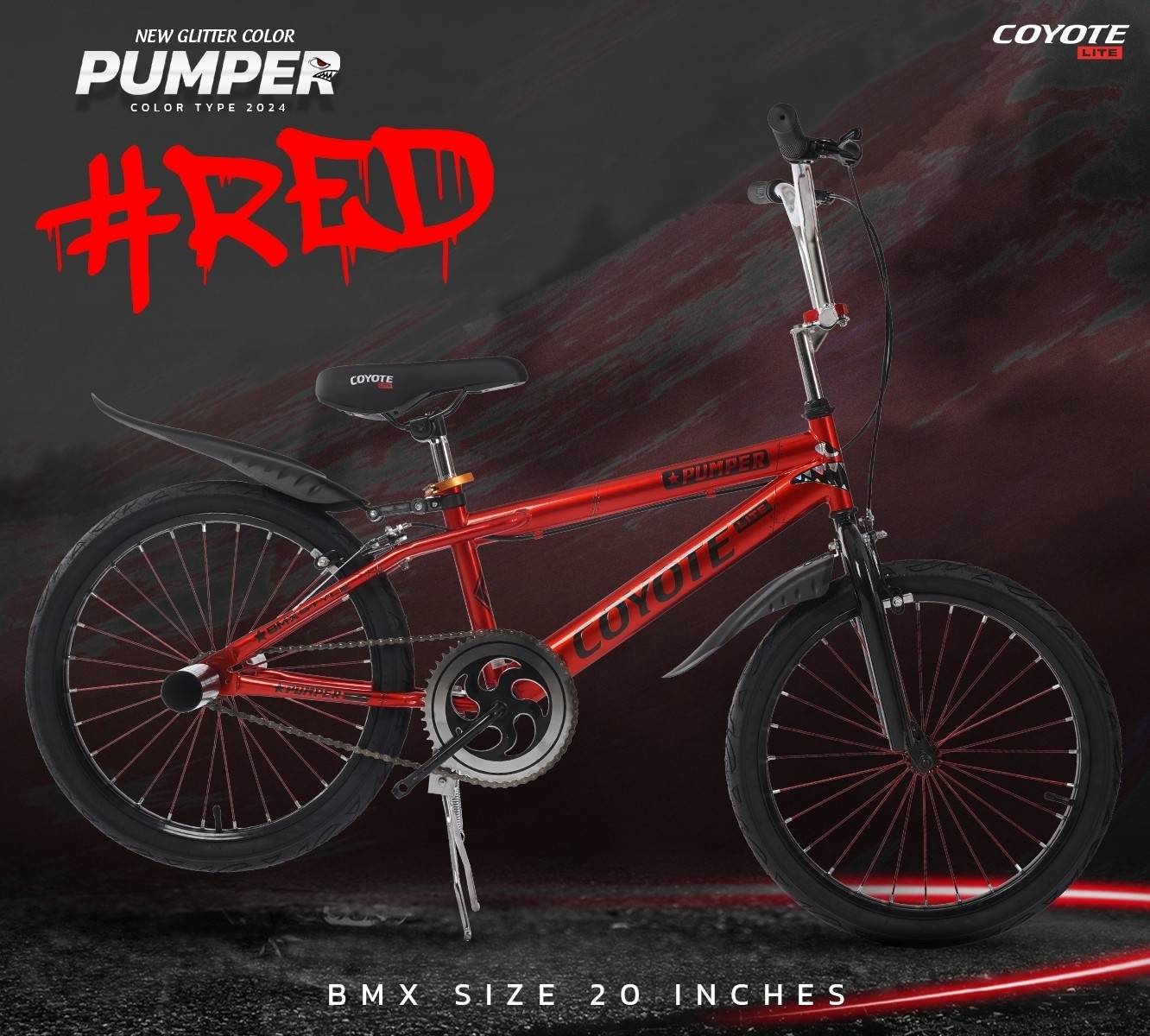 จักรยาน BMX COYOTE PUMPER ล้อ 20 นิ้ว