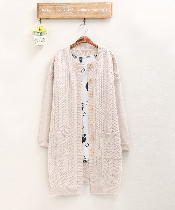 PreOrderไซส์ใหญ่ - เสื้อกันหนาวไซส์ใหญ่ คนอ้วน เสื้อไหมพรม กระดุมหน้า สไตล์เกาหลี มีไซส์เดียว (ไม่รวมเสื้อตัวใน) สี : น้ำเงิน / เทา / เบจ / ม่วง