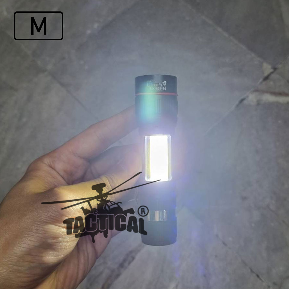 ไฟฉาย LED ชาร์จ USB (สว่าง)