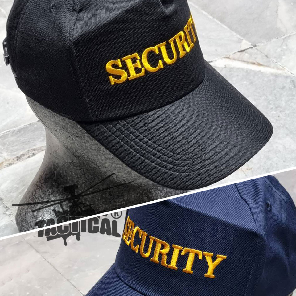 หมวกแก๊ป ซิปหลัง SECURITY
