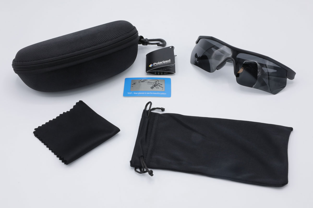แว่นกันแดด เลนส์ Polarized ทรง Sport 1