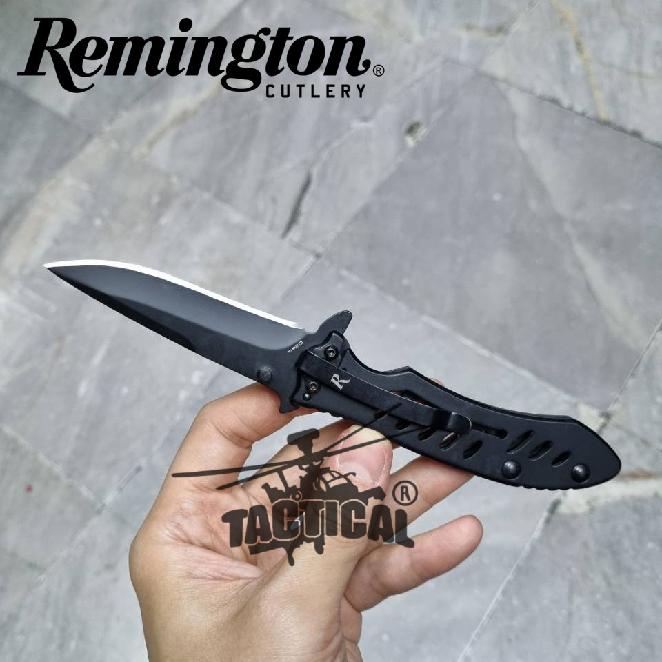 มีดพับ มีกริปเหน็บ ยี่ห้อ Remington R 20000-B ของแท้