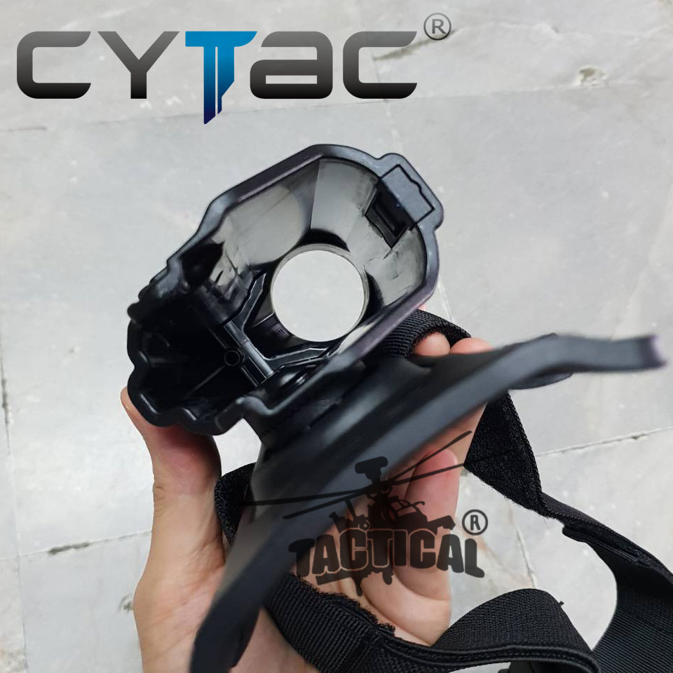 (งานแท้) ซองปืน G17/G19 ติดไฟฉาย + เพลทลดต่ำ + รัดขา ยี่ห้อ Cytac