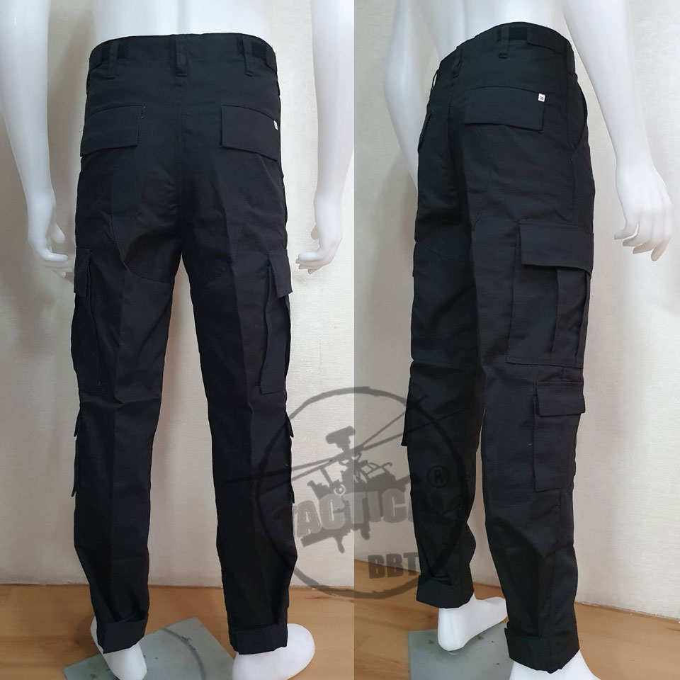 (SALE) ชุดเวส ACU ดำ รุ่น A ตีนตุ๊กแก กป.ล้วง