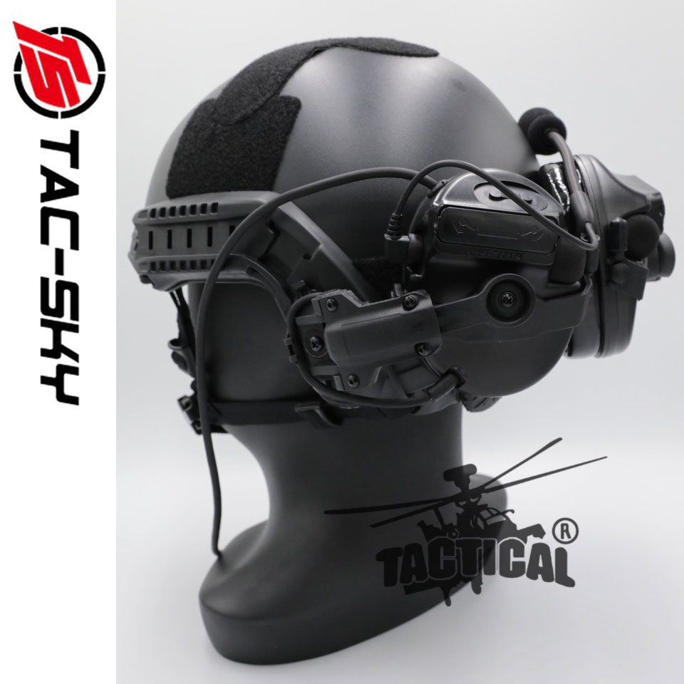 หูฟังสื่อสารตัดเสียงได้ ทรง Comtac III ยี่ห้อ Tac-Sky