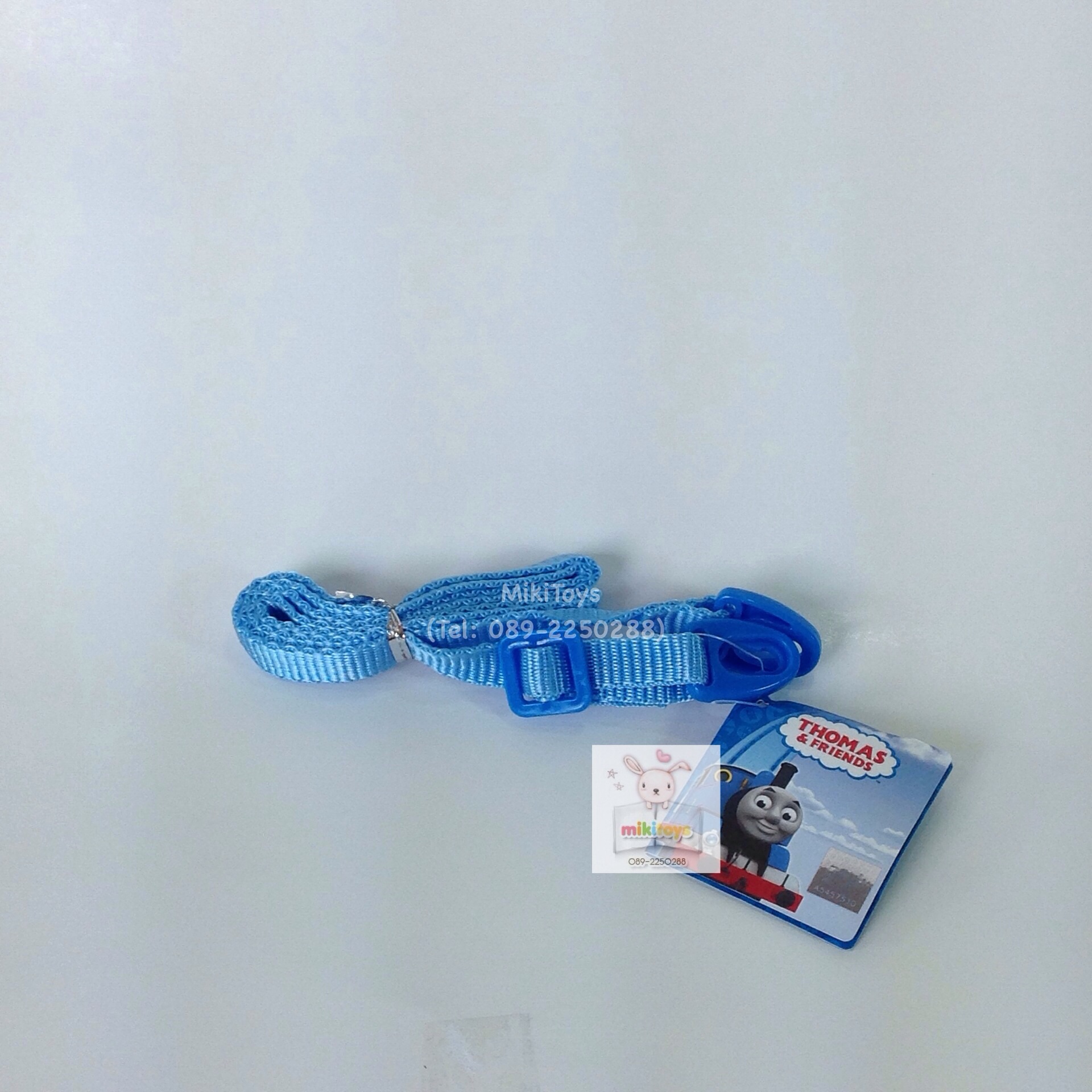 กระติกน้ำโทมัส Thomas สีฟ้าใส รุ่นฝาเด้ง หลอดในตัว *BPA free ปลอดภัยค่ะ