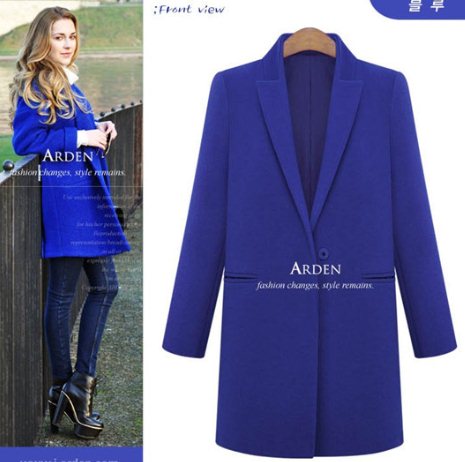 PreOrderคนอ้วน - เสื้อโค้ทกันหนาวแฟชั่น ไซส์ใหญ่ คนอ้วน เสื้อโค้ทตัวยาวไม่หนา สี : เขียว / กากี / ชมพู / แดง / น้ำเงิน / ดำ