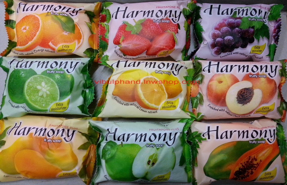 Harmony สบู่ผลไม้ 75กรัม