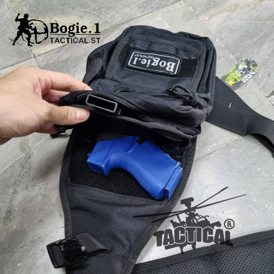 กระเป๋าสะพายหน้า ซ่อนปืน Bogie.1