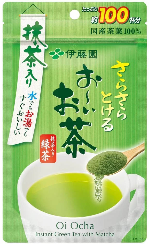 exp 04/2026 Itoen Oi Ocha Matcha Green Tea Powder อิโตเอ็น โออิ โอฉะ ชาเขียวมัทฉะ รสเนียนนุ่ม และเข้มข้น 40 -80 กรัม