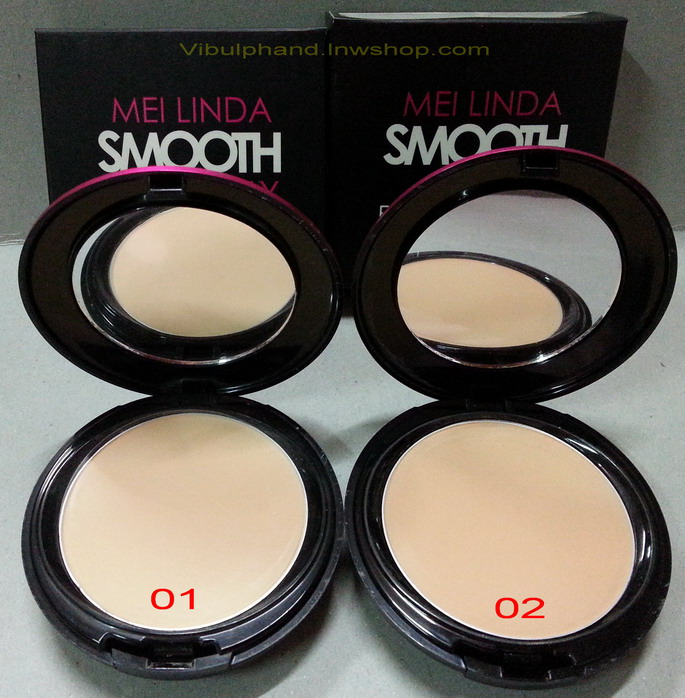 Mei Linda Smooth Lively Face Powder เมลินดาสมูทไลฟ์ลี่เฟซพาวเดอร์