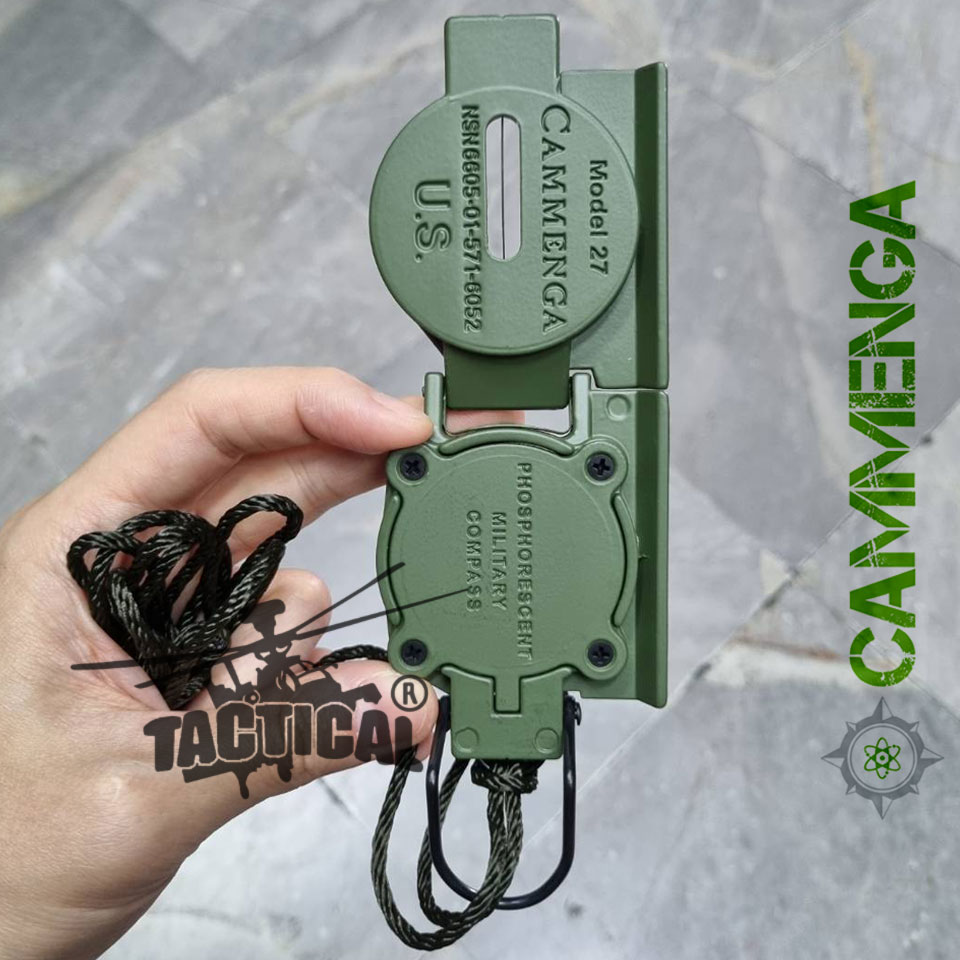 เข็มทิศ US. แท้ ของใหม่ (Phosphorescent Lensatic Compass 27)