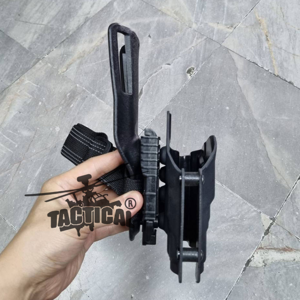 ซองปืนรัดขา Glock 19 (สำหรับปืนติดไฟฉาย TLR-7, TLR-8)