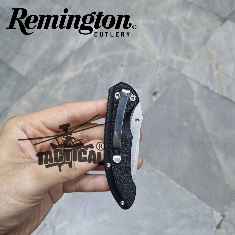 มีดพับ มีกริปเหน็บ ยี่ห้อ Remington R 10004-B ของแท้