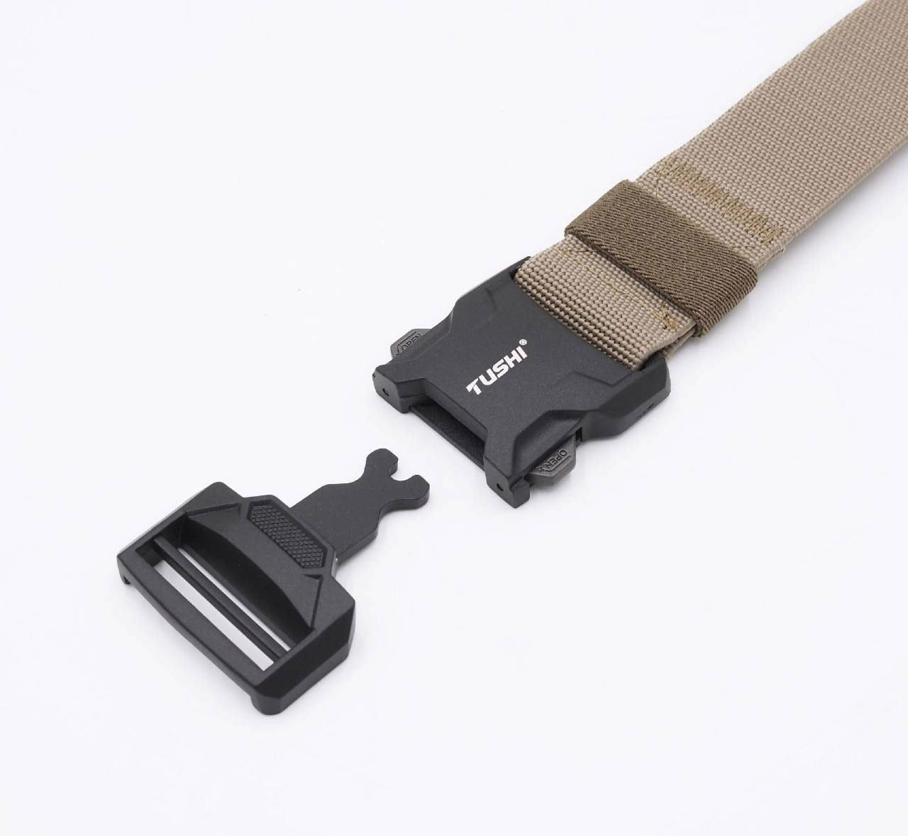 เข็มขัดสายยางยืด หัวล็อค รุ่น 911