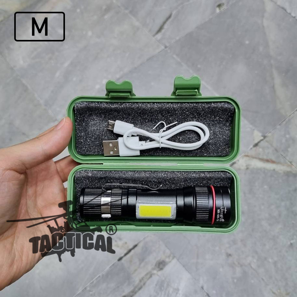 ไฟฉาย LED ชาร์จ USB (สว่าง)