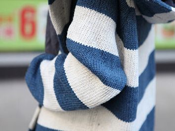 PreOrder - เสื้อกันหนาวแฟชั่นเกาหลี ฟรีไซส์ ชั้่นนอกเป็นไหมพรมถัก ข้างในเป็นผ้ากำมะหยี่ สี : แดง / น้ำเงิน / เขียว / กากี