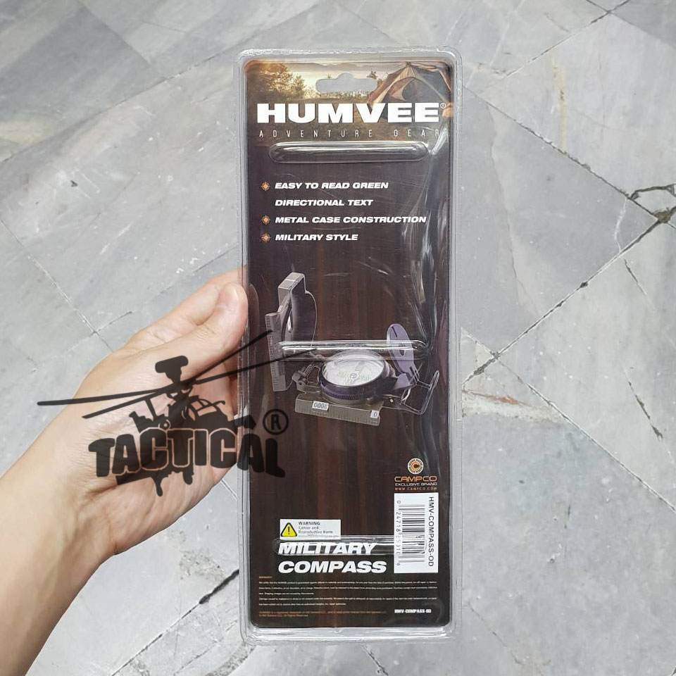 เข็มทิศทหาร Humvee เขียว