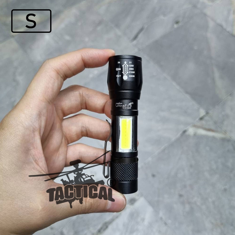 ไฟฉาย LED ชาร์จ USB (สว่าง)