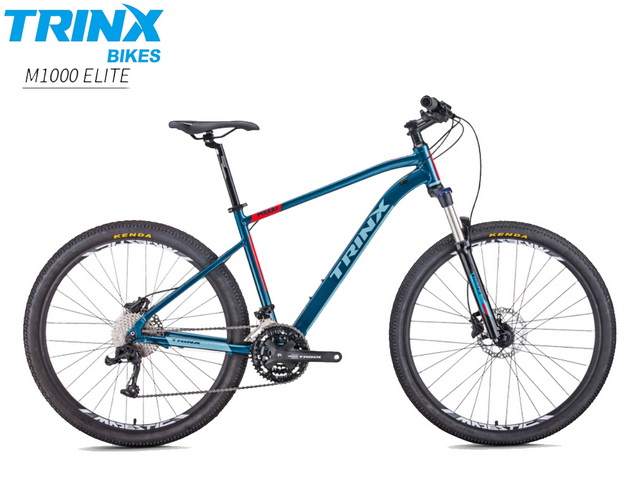 จักรยานเสือภูเขา TRINX M1000E ล้อ 27.5 นิ้ว เกียร์ 30 สปีด เฟรมอลูมิเนียม