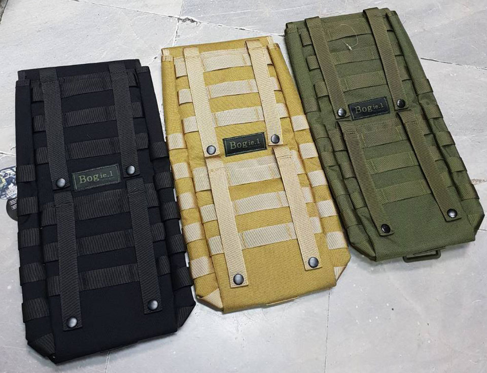 ถุงน้ำติดเวส ยาว (ดำ ทราย เขียว)