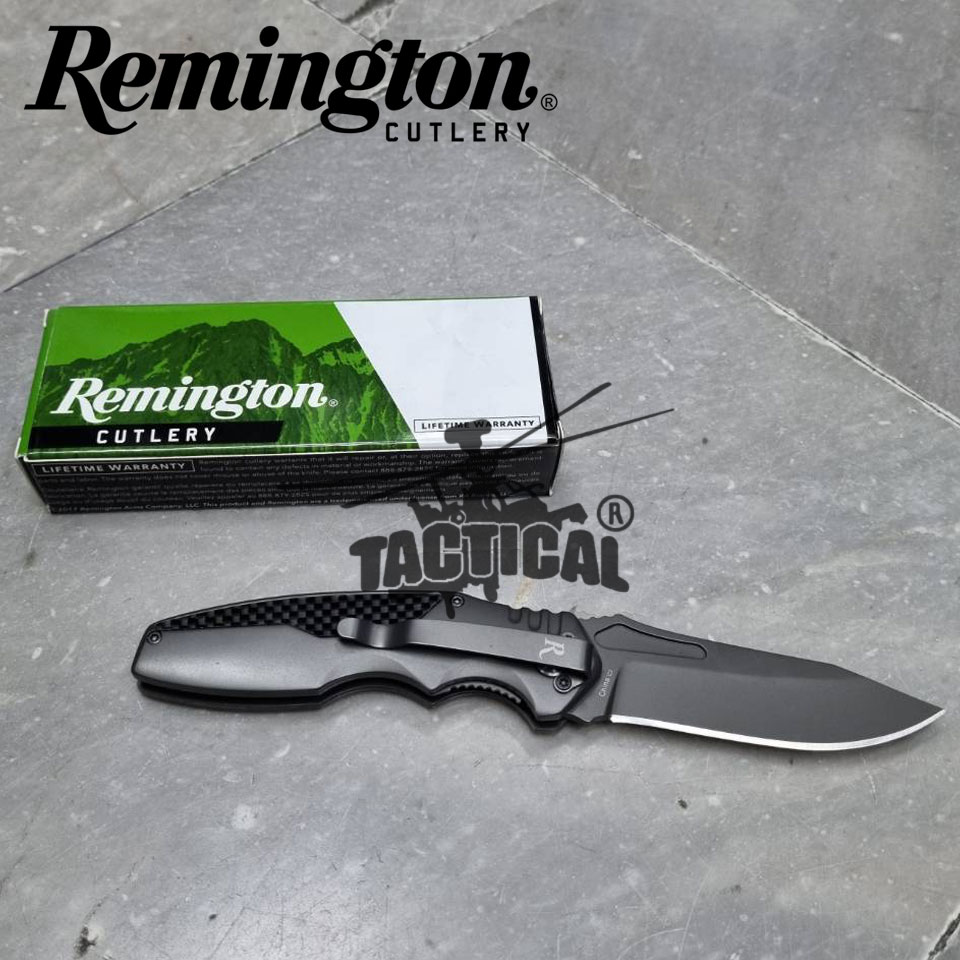 มีดพับ มีกริปเหน็บ ยี่ห้อ Remington R 30002-B ของแท้