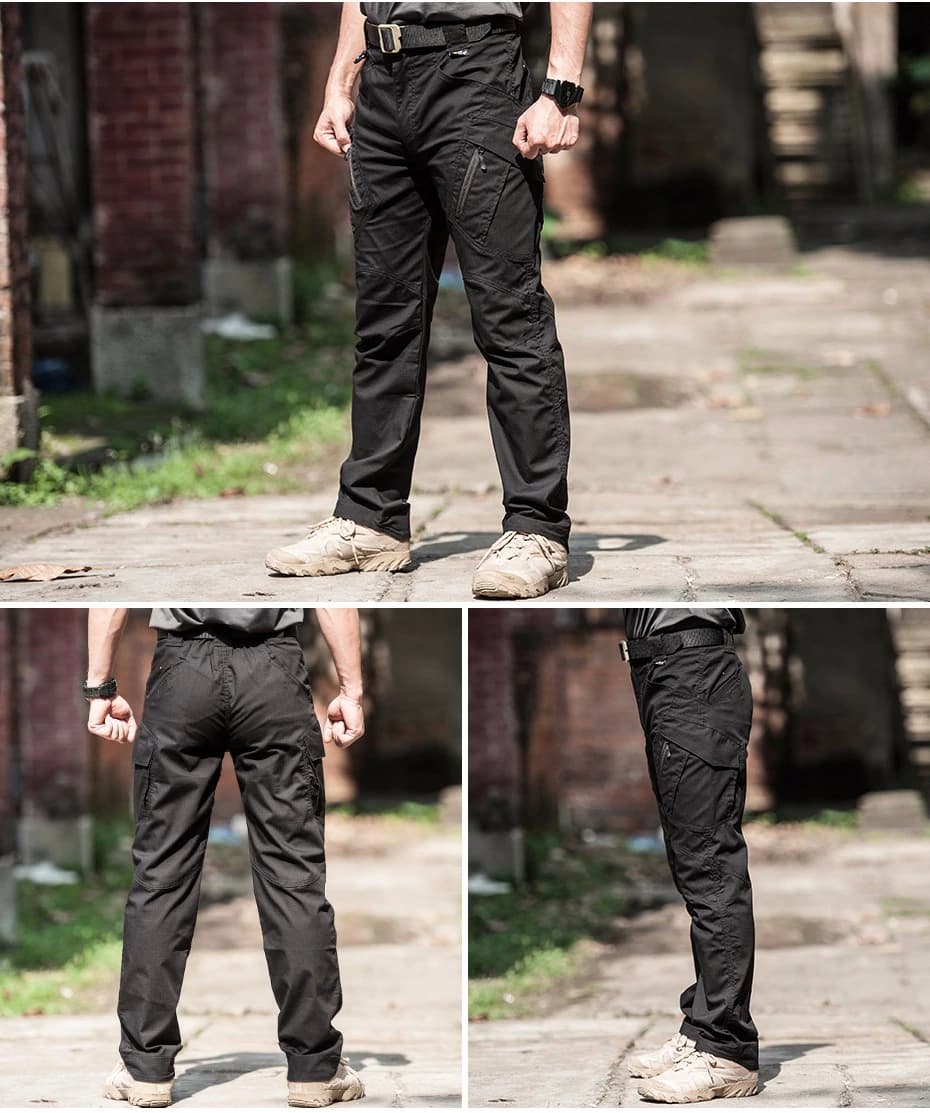 กางเกง Sector Seven IX9C ดำ ผ้าเบา ยืด กันน้ำ (ของแท้)