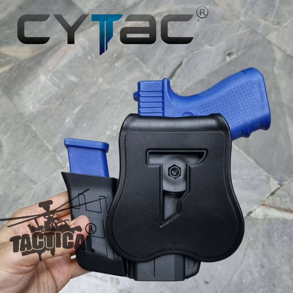 (ของแท้) ซองพกนอก Cytac ปลดนิ้วชี้ + ซองแม็ก