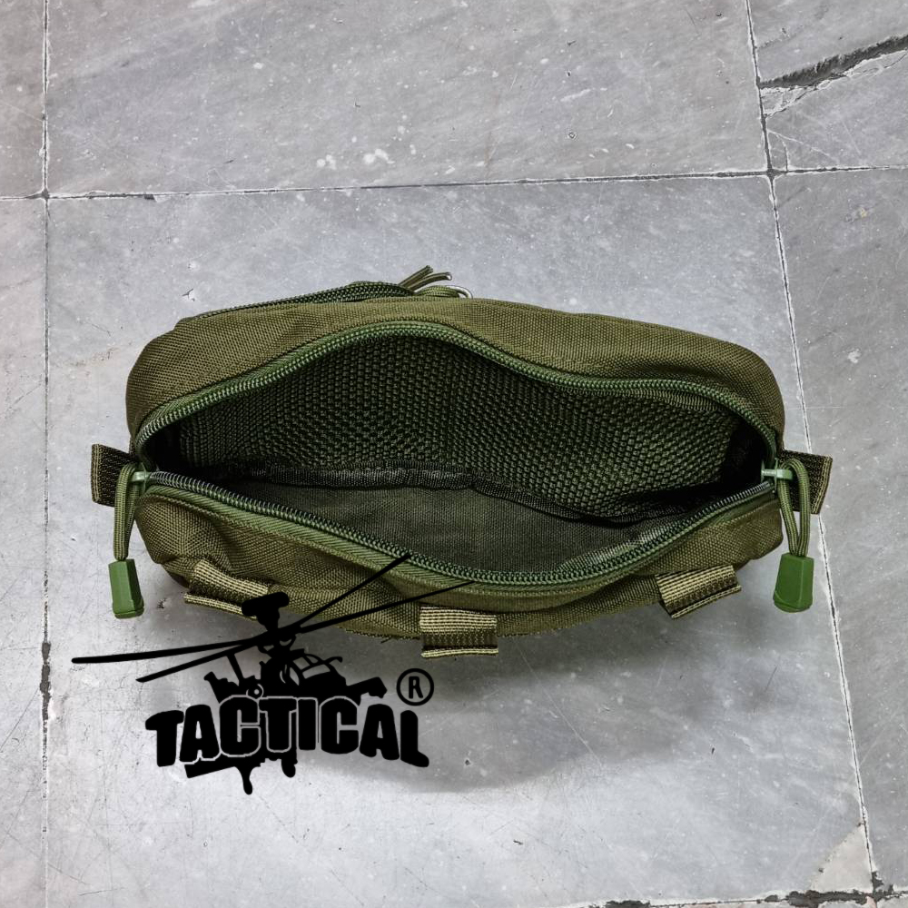 กระเป๋าคาดเอว EDC ระบบ Molle พร้อมช่องเก็บของหลายชั้น