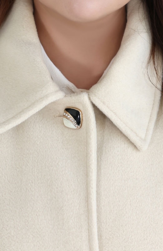 2324-0077 โค้ทวูลยาวไซส์ใหญ่ อีกแบบ สวย ๆ