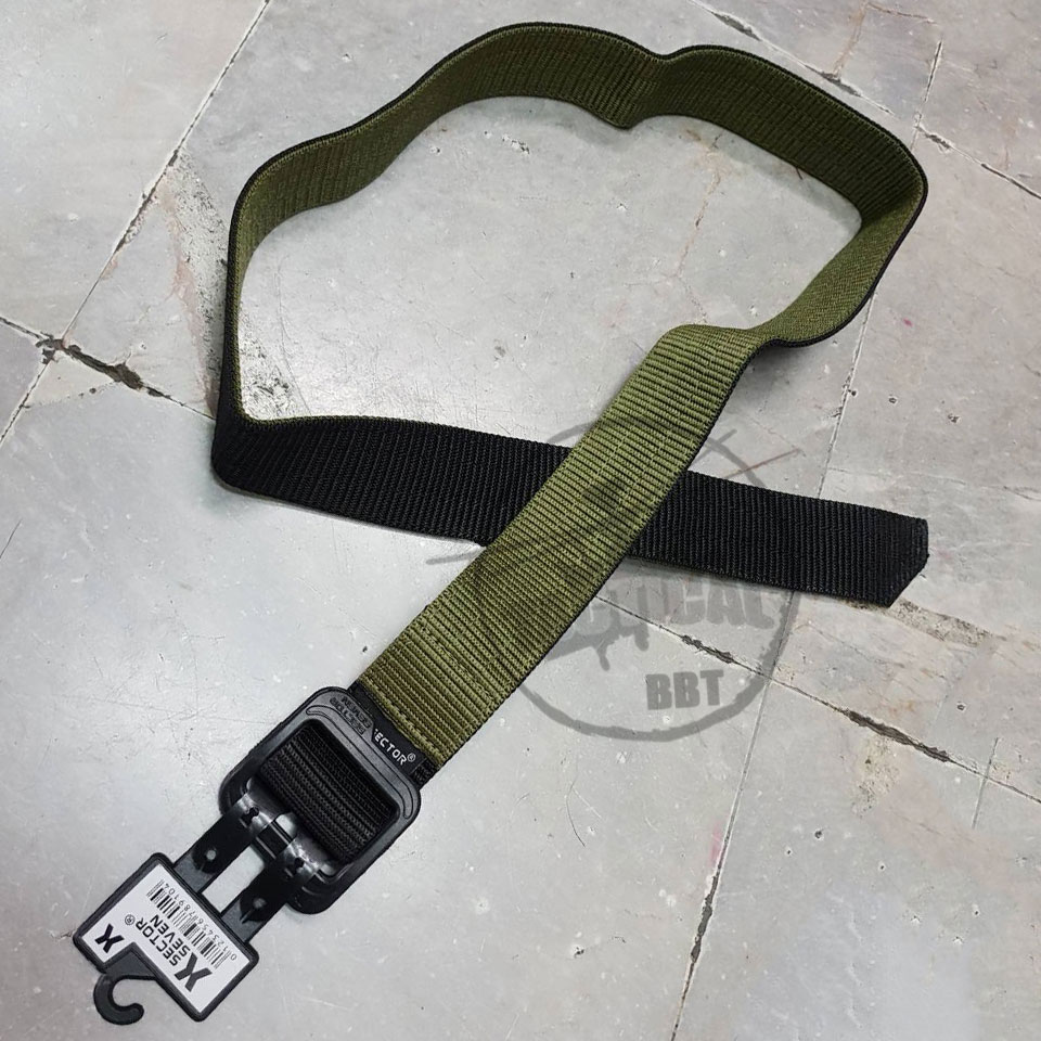 เข็มขัด IX Sector 7 หัวดำ