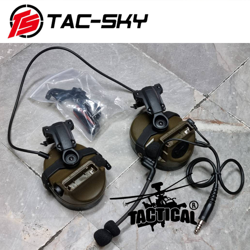 หูฟังสื่อสารตัดเสียงได้ ทรง Comtac III ยี่ห้อ Tac-Sky