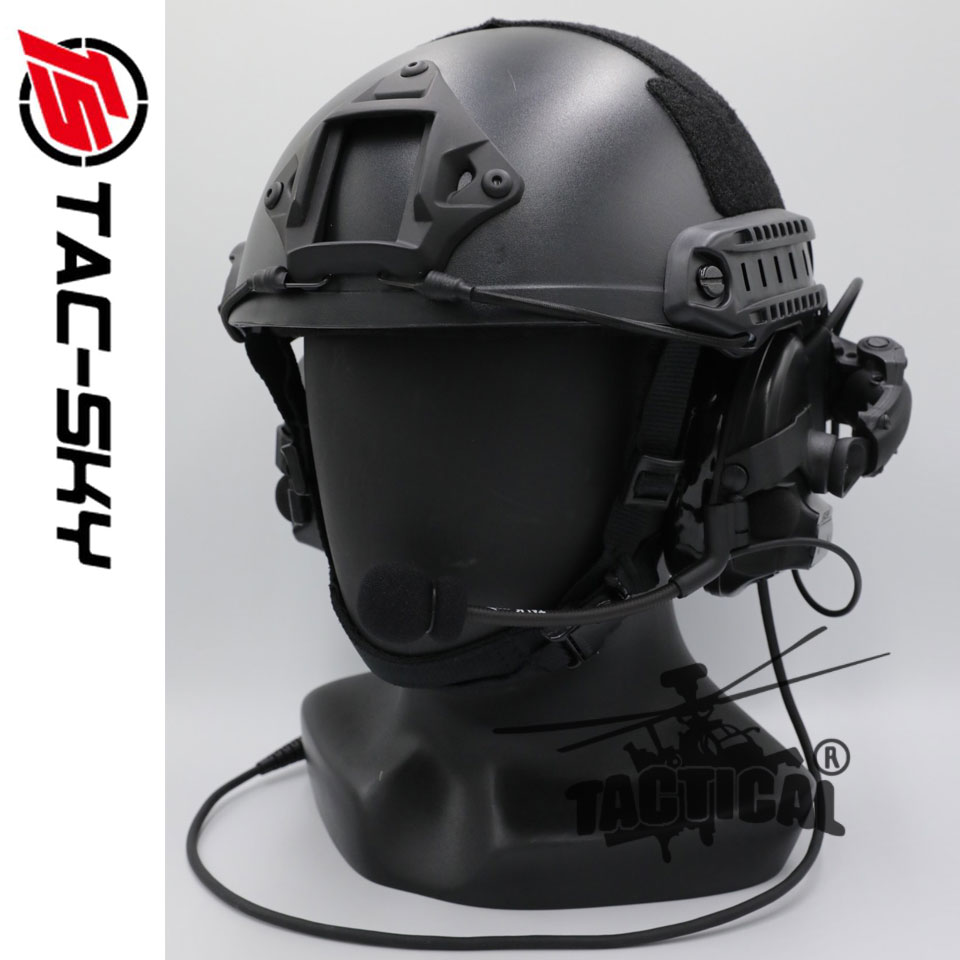 หูฟังสื่อสารตัดเสียงได้ ทรง Comtac III ยี่ห้อ Tac-Sky