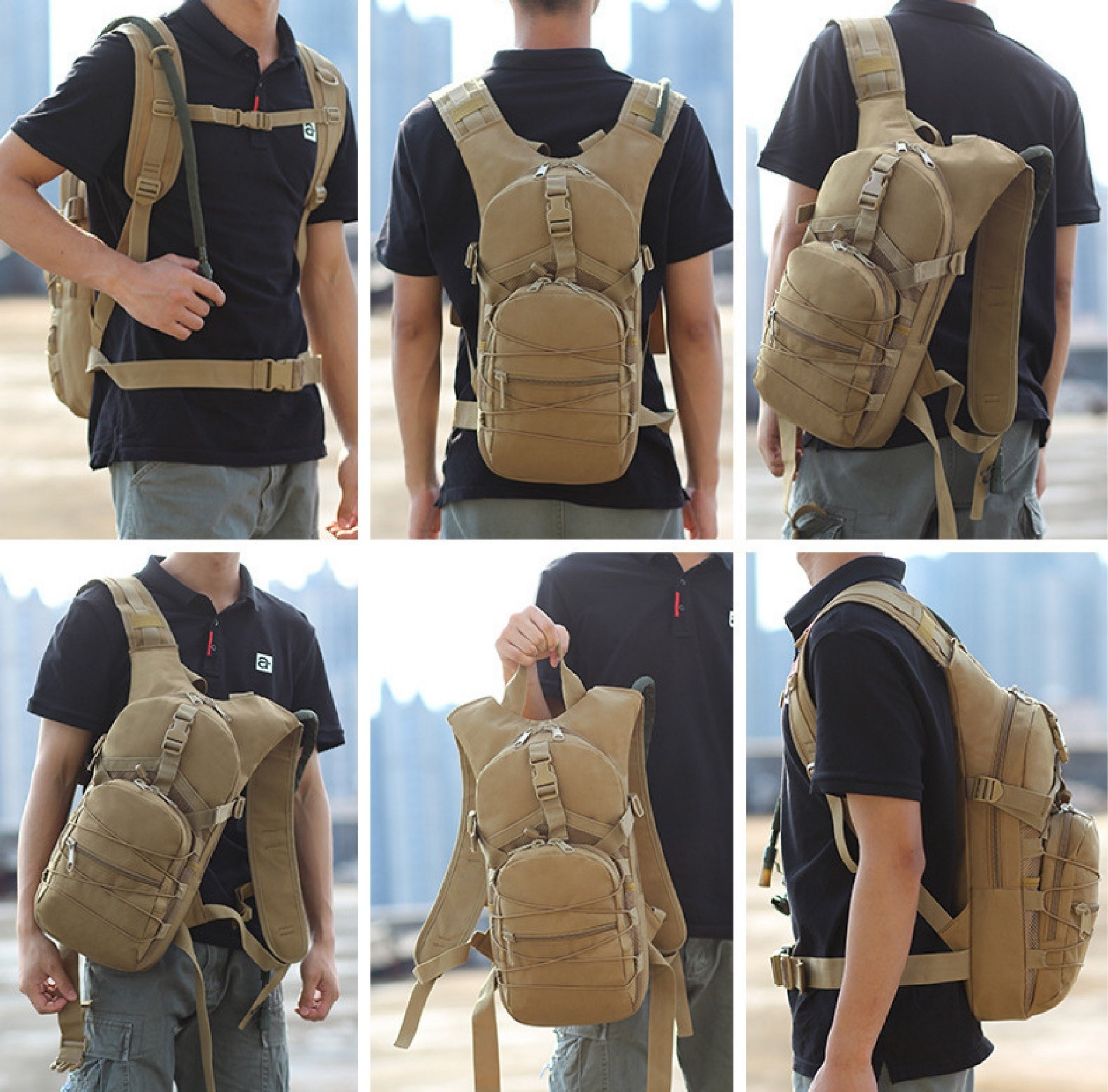 เป้น้ำสัมภาระ 20 ลิตร + ถุงน้ำ 2.5 ลิตร