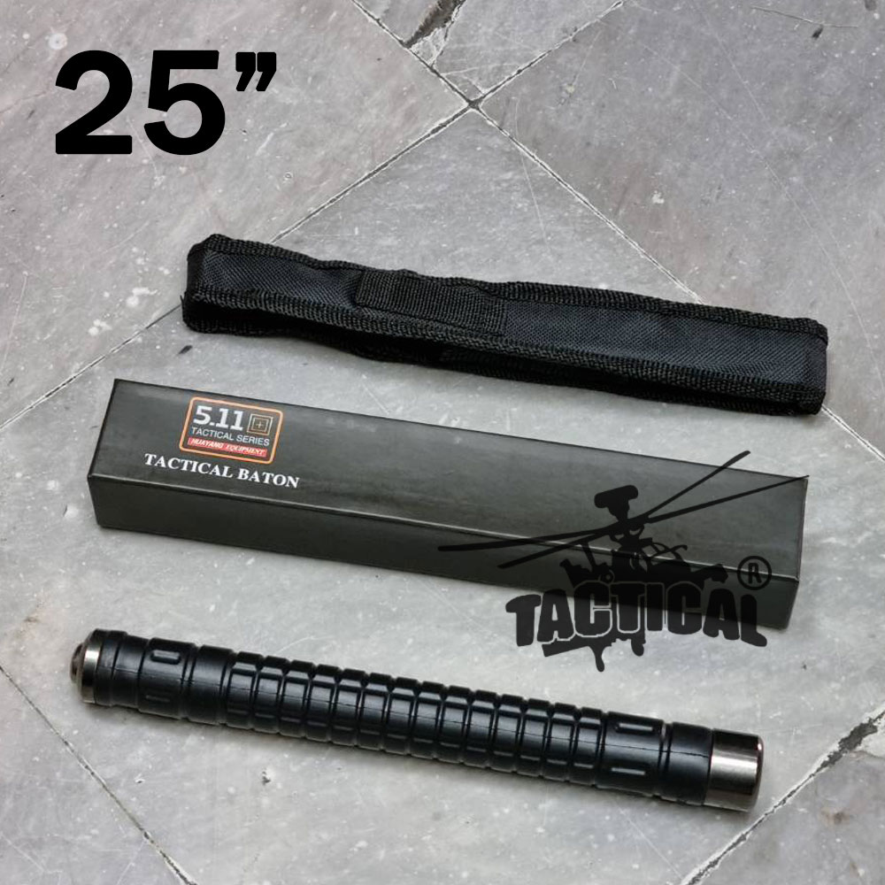 ดิ้วเหล็ก Tactical ด้ามยาง 20" 25" (แข็งแรง)
