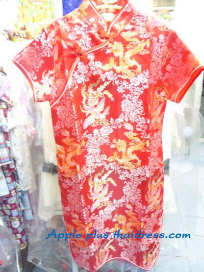 ACN02 กี่เผ้าเด็กผู้หญิงสีแดง