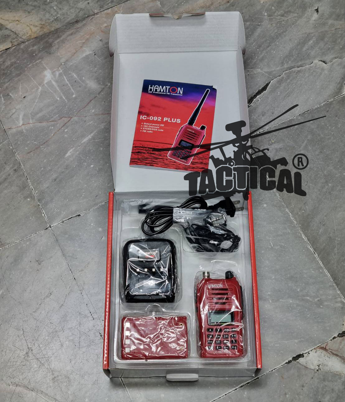 วิทยุ Hamton IC-092 สีแดง