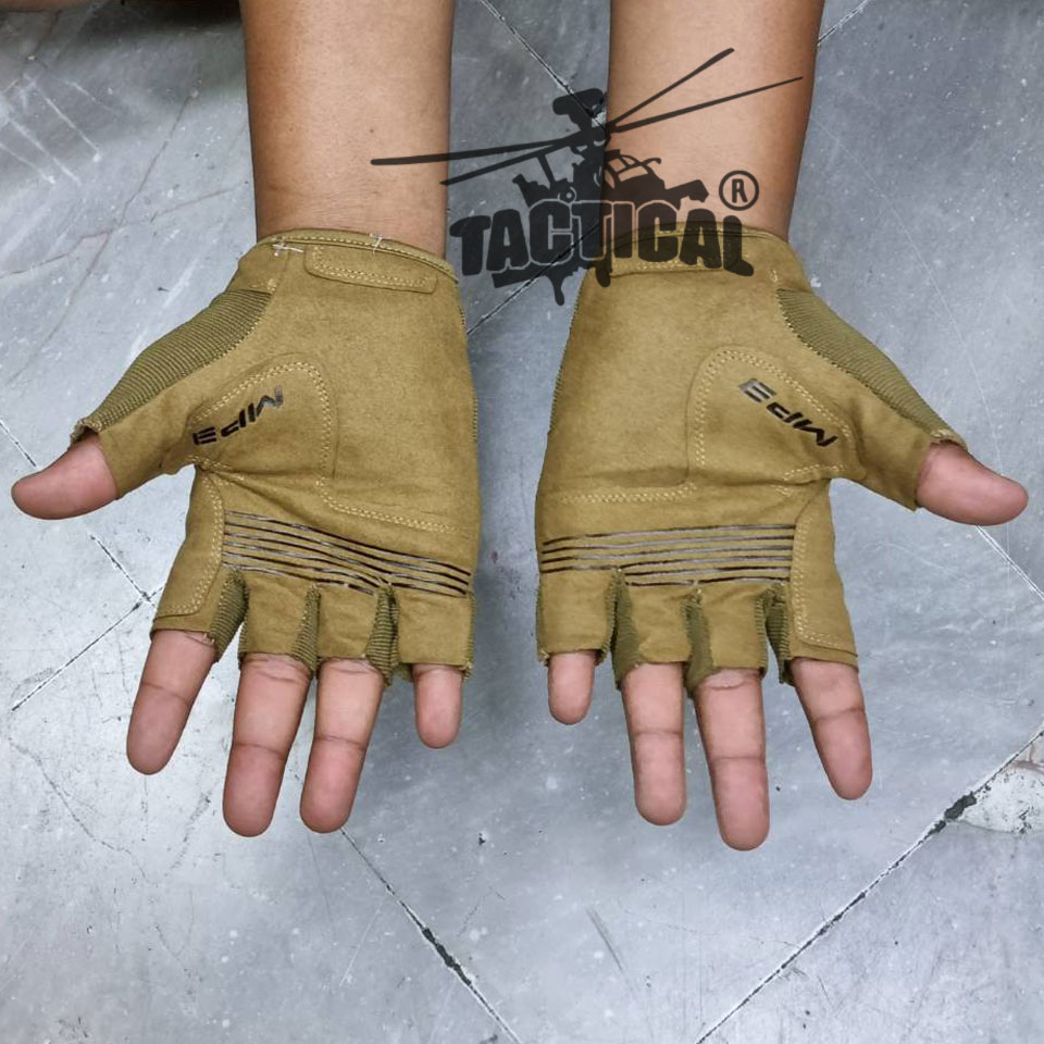 ถุงมือครึ่งนิ้ว Mechanix M-Pact 3