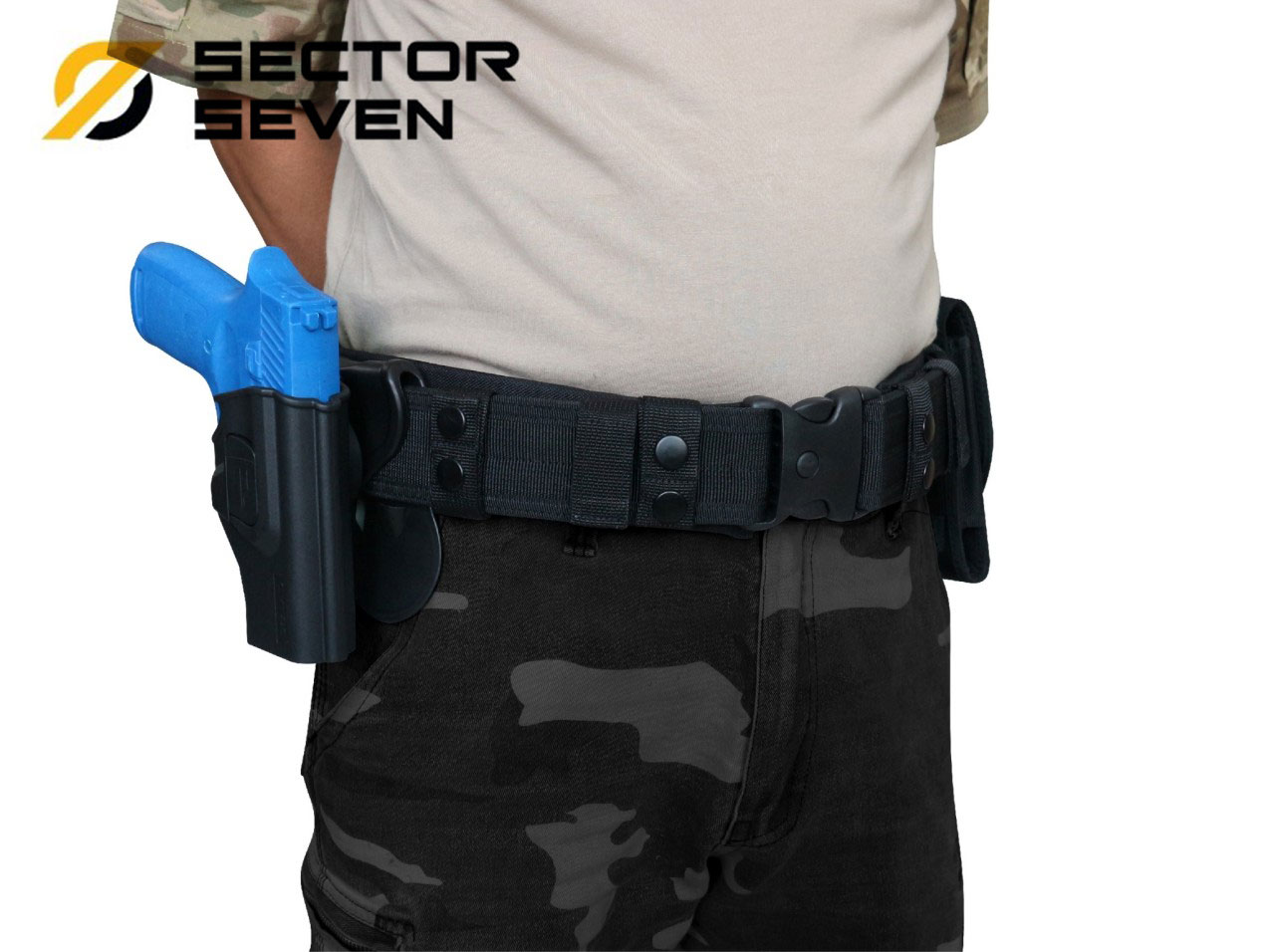 เข็มขัด 191 บุนวม Sector Seven หัว Safety-Lock